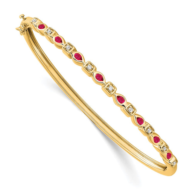 14k Yellow Gold Bracelets Style BM7222 - Classique Jewelry Inc.