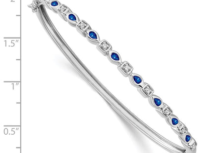 14k White Gold Bracelets Style BM7222 - Classique Jewelry Inc.