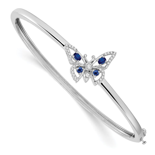 14k White Gold Bracelets Style BM7257 - Classique Jewelry Inc.