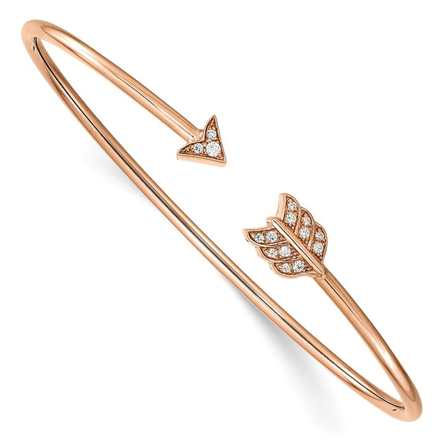 14k Rose Gold Bracelets Style BM8401 - Classique Jewelry Inc.