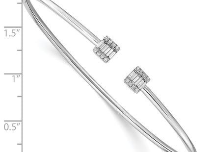 14k White Gold Bracelets Style BM8403 - Classique Jewelry Inc.