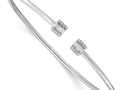 14k White Gold Bracelets Style BM8403 - Classique Jewelry Inc.