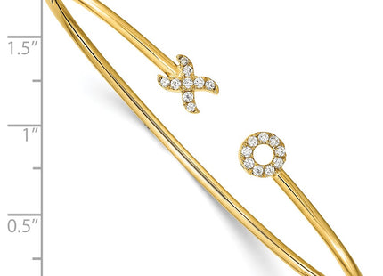 14k Yellow Gold Bracelets Style BM8404 - Classique Jewelry Inc.