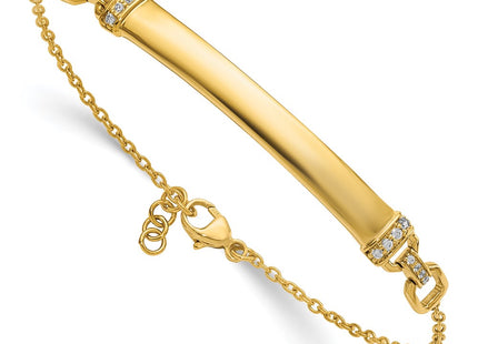 14k Yellow Gold Bracelets Style BM8558 - Classique Jewelry Inc.