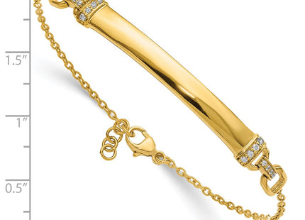 14k Yellow Gold Bracelets Style BM8558 - Classique Jewelry Inc.