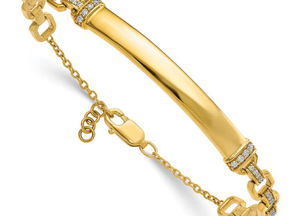 14k Yellow Gold Bracelets Style BM8559 - Classique Jewelry Inc.