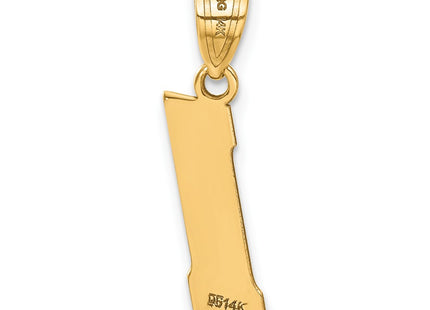 14k Yellow Gold Pendants Style BN01 - Classique Jewelry Inc.