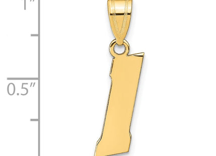 14k Yellow Gold Pendants Style BN01 - Classique Jewelry Inc.