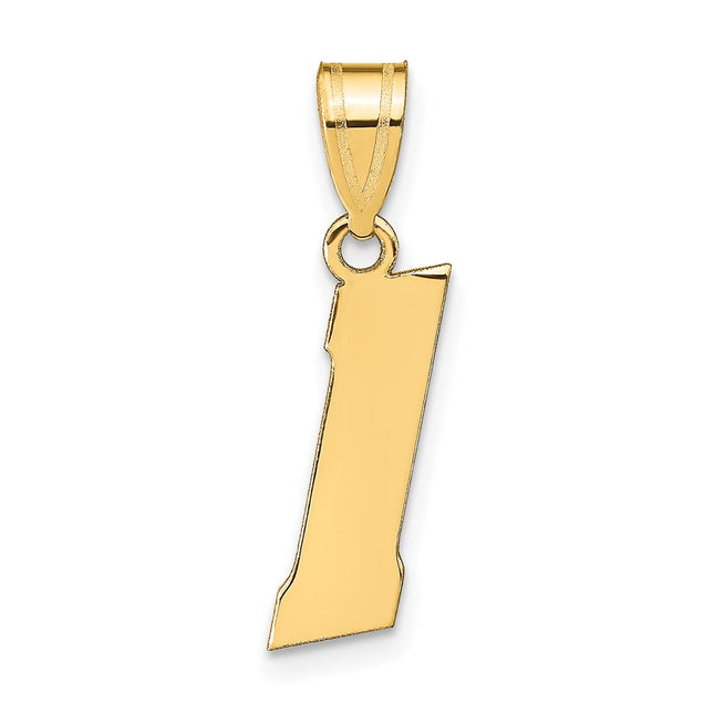 14k Yellow Gold Pendants Style BN01 - Classique Jewelry Inc.