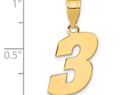 14k Yellow Gold Pendants Style BN03 - Classique Jewelry Inc.