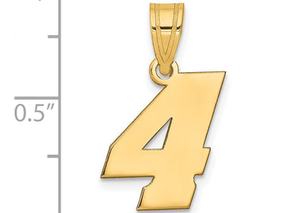 14k Yellow Gold Pendants Style BN04 - Classique Jewelry Inc.