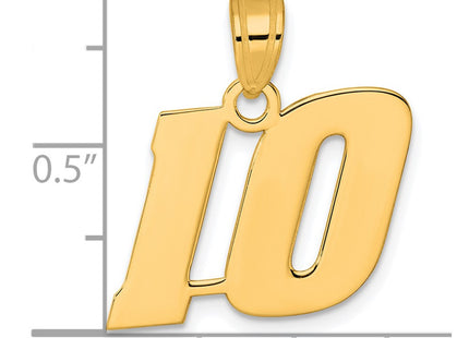 14k Yellow Gold Pendants Style BN10 - Classique Jewelry Inc.