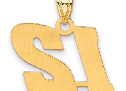 14k Yellow Gold Pendants Style BN12 - Classique Jewelry Inc.