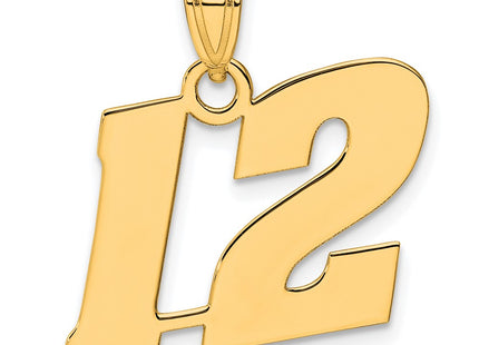 14k Yellow Gold Pendants Style BN12 - Classique Jewelry Inc.