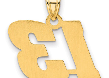 14k Yellow Gold Pendants Style BN13 - Classique Jewelry Inc.