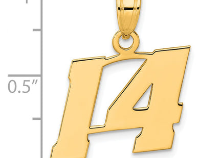 14k Yellow Gold Pendants Style BN14 - Classique Jewelry Inc.