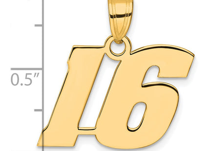 14k Yellow Gold Pendants Style BN16 - Classique Jewelry Inc.