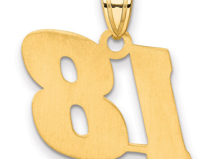 14k Yellow Gold Pendants Style BN18 - Classique Jewelry Inc.