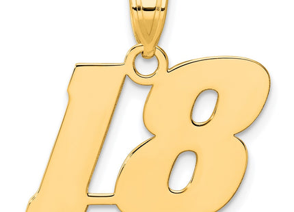 14k Yellow Gold Pendants Style BN18 - Classique Jewelry Inc.