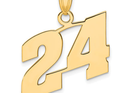 14k Yellow Gold Pendants Style BN24 - Classique Jewelry Inc.