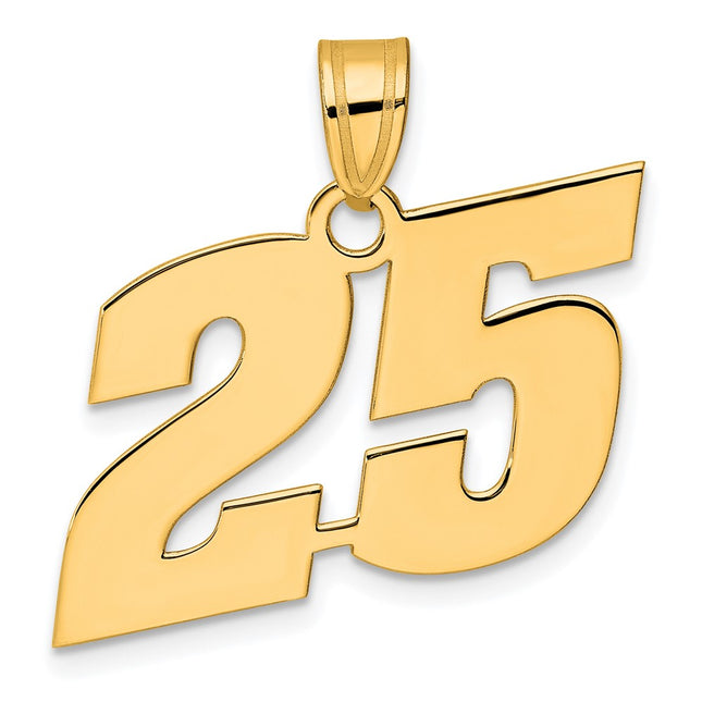 14k Yellow Gold Pendants Style BN25 - Classique Jewelry Inc.