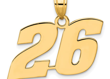 14k Yellow Gold Pendants Style BN26 - Classique Jewelry Inc.