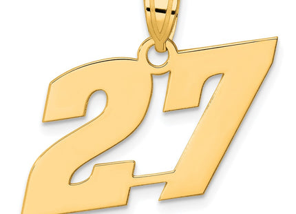 14k Yellow Gold Pendants Style BN27 - Classique Jewelry Inc.