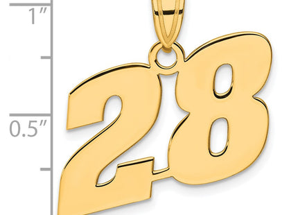 14k Yellow Gold Pendants Style BN28 - Classique Jewelry Inc.