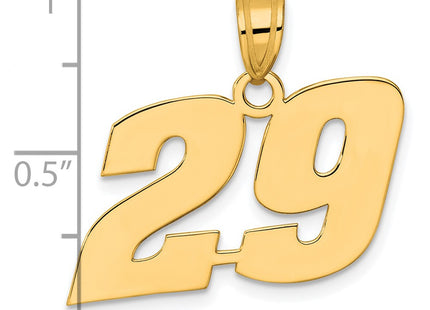 14k Yellow Gold Pendants Style BN29 - Classique Jewelry Inc.