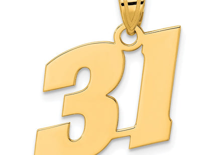 14k Yellow Gold Pendants Style BN31 - Classique Jewelry Inc.