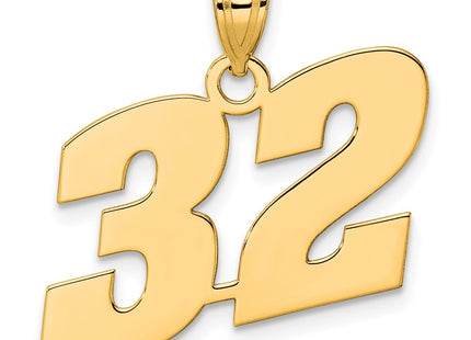 14k Yellow Gold Pendants Style BN32 - Classique Jewelry Inc.