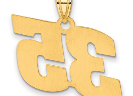 14k Yellow Gold Pendants Style BN35 - Classique Jewelry Inc.