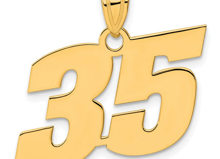 14k Yellow Gold Pendants Style BN35 - Classique Jewelry Inc.