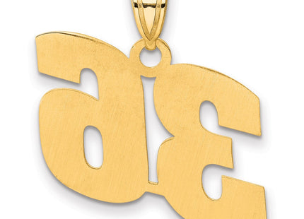 14k Yellow Gold Pendants Style BN36 - Classique Jewelry Inc.