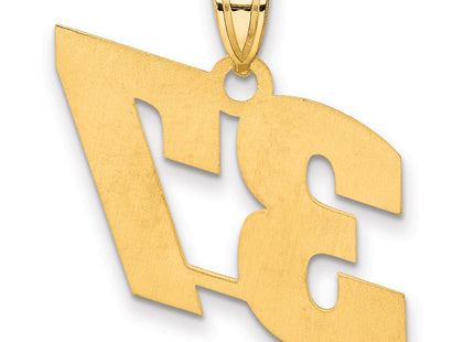 14k Yellow Gold Pendants Style BN37 - Classique Jewelry Inc.