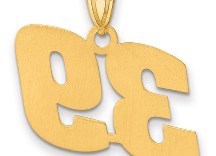 14k Yellow Gold Pendants Style BN39 - Classique Jewelry Inc.