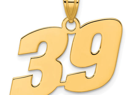 14k Yellow Gold Pendants Style BN39 - Classique Jewelry Inc.