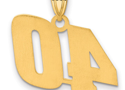 14k Yellow Gold Pendants Style BN40 - Classique Jewelry Inc.