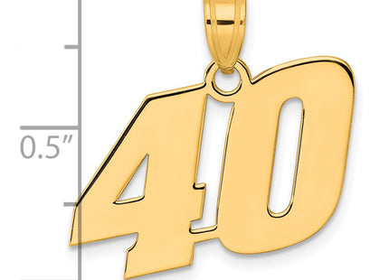 14k Yellow Gold Pendants Style BN40 - Classique Jewelry Inc.