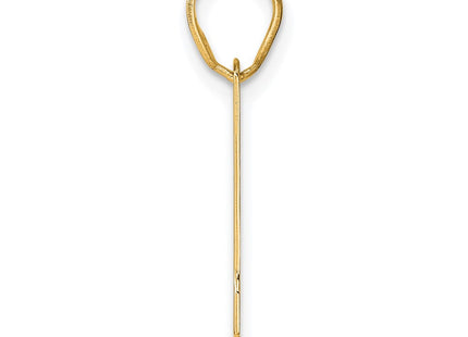 14k Yellow Gold Pendants Style BN41 - Classique Jewelry Inc.