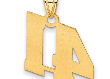 14k Yellow Gold Pendants Style BN41 - Classique Jewelry Inc.