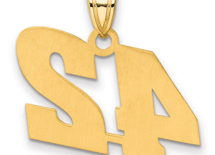 14k Yellow Gold Pendants Style BN42 - Classique Jewelry Inc.