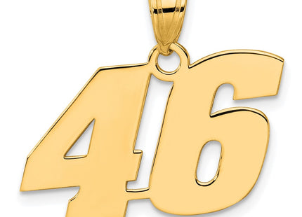 14k Yellow Gold Pendants Style BN46 - Classique Jewelry Inc.