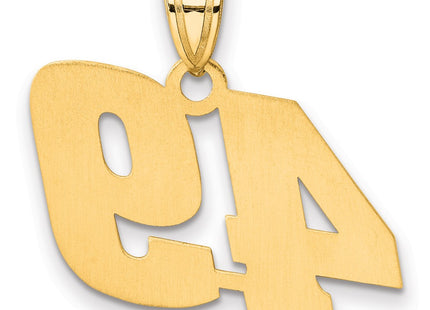 14k Yellow Gold Pendants Style BN49 - Classique Jewelry Inc.