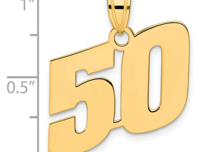 14k Yellow Gold Pendants Style BN50 - Classique Jewelry Inc.