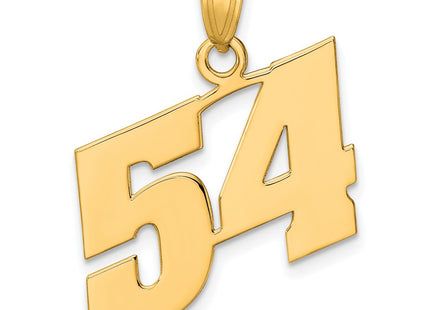 14k Yellow Gold Pendants Style BN54 - Classique Jewelry Inc.