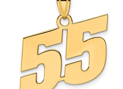 14k Yellow Gold Pendants Style BN55 - Classique Jewelry Inc.