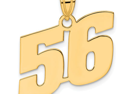 14k Yellow Gold Pendants Style BN56 - Classique Jewelry Inc.