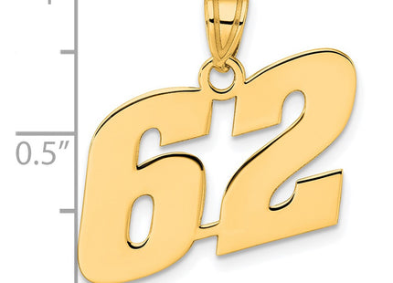 14k Yellow Gold Pendants Style BN62 - Classique Jewelry Inc.