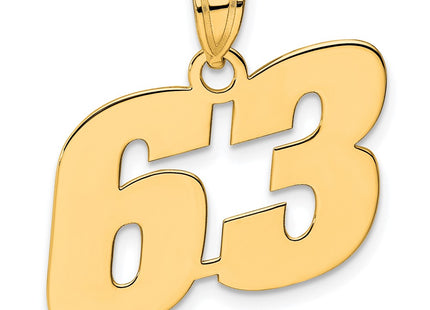 14k Yellow Gold Pendants Style BN63 - Classique Jewelry Inc.